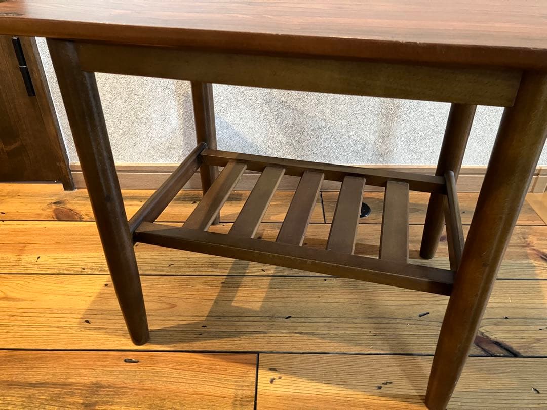 【美品】karimoku カリモク オールドカリモク サイドテーブル 95年製