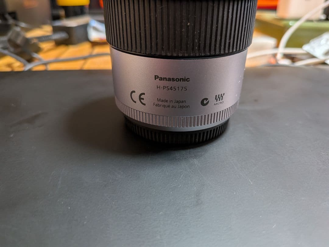 LUMIX PZ45-175 電動ズームレンズ シルバー パナソニック