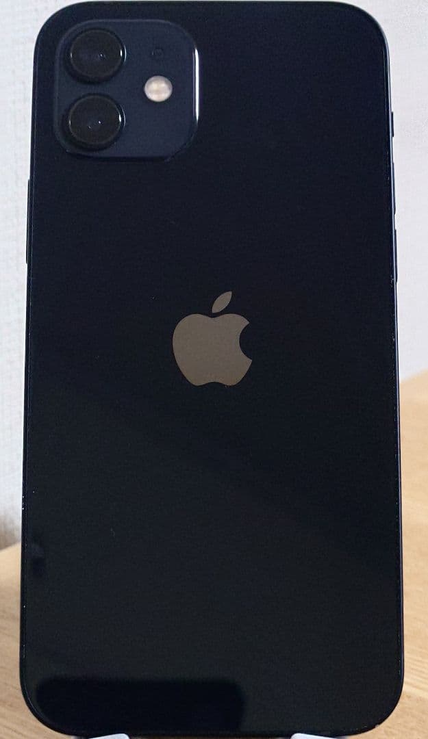 Apple iPhone 12 ブラック 本体(充電ケーブル付)