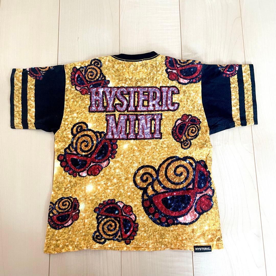 ヒスミニ hysteric mini tシャツ ハーフパンツ スパンコール