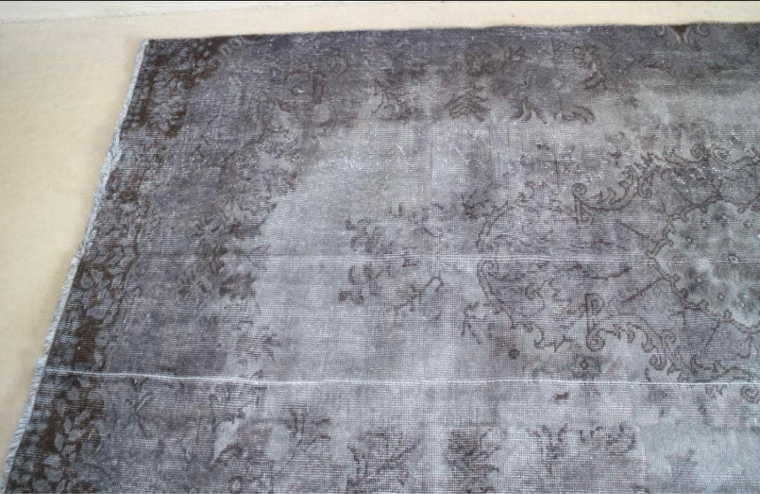 人気色/大判/ダークグレーのオーバーダイラグ　　No347