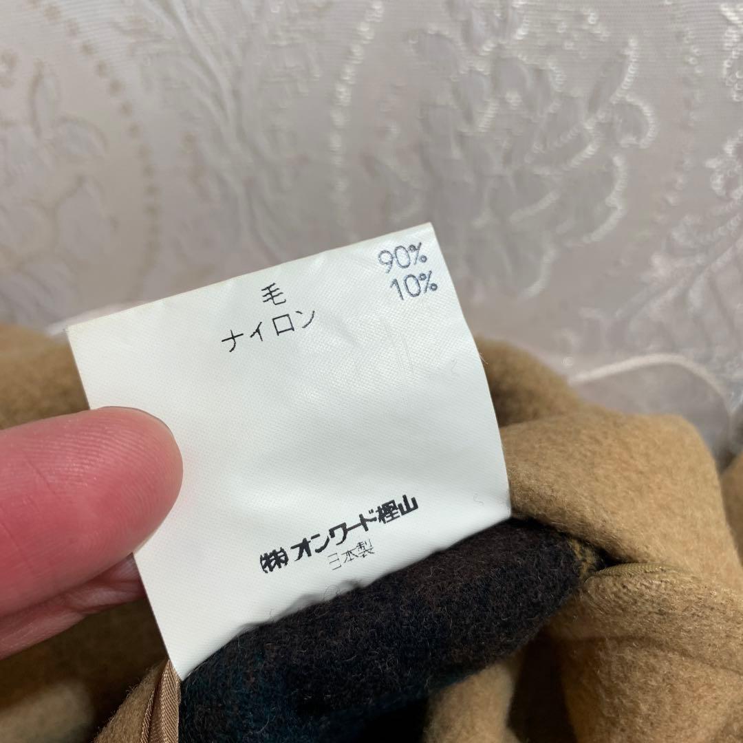 ☆極美品☆J-PRESS ダッフルコート ウール キャメル メンズ Mサイズ