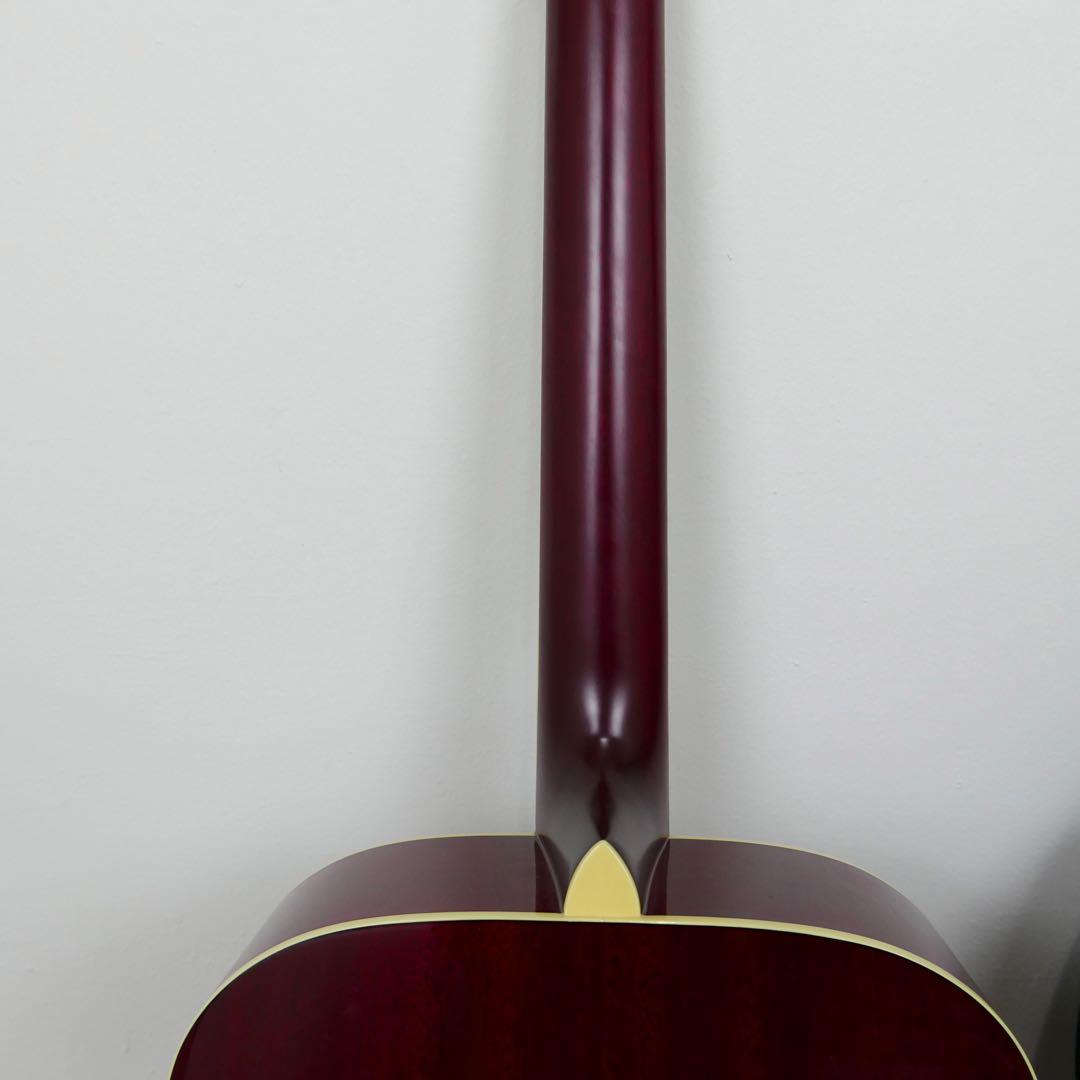 YAMAHA FS820 レッド アコースティック　ヤマハ　カバー付