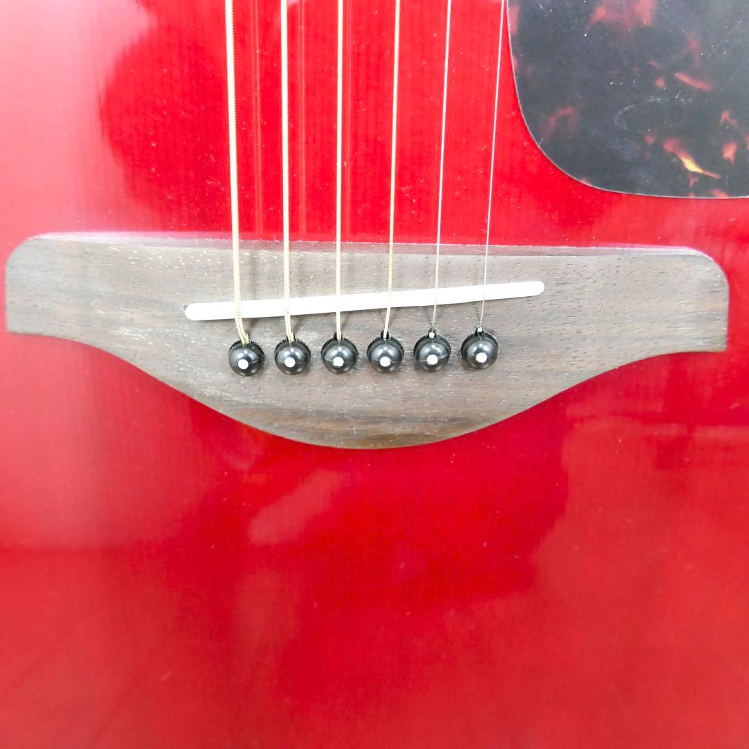 YAMAHA FS820 レッド アコースティック　ヤマハ　カバー付