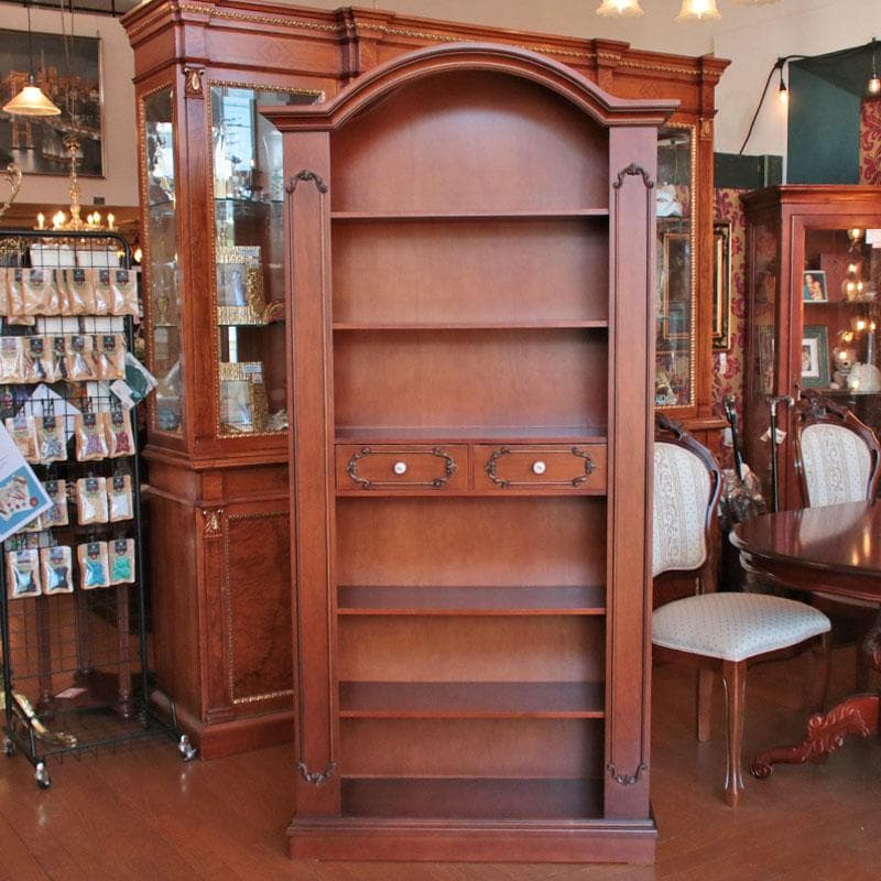 イタリア製ブックシェルフ 高さ192cm 本棚 収納 602-234