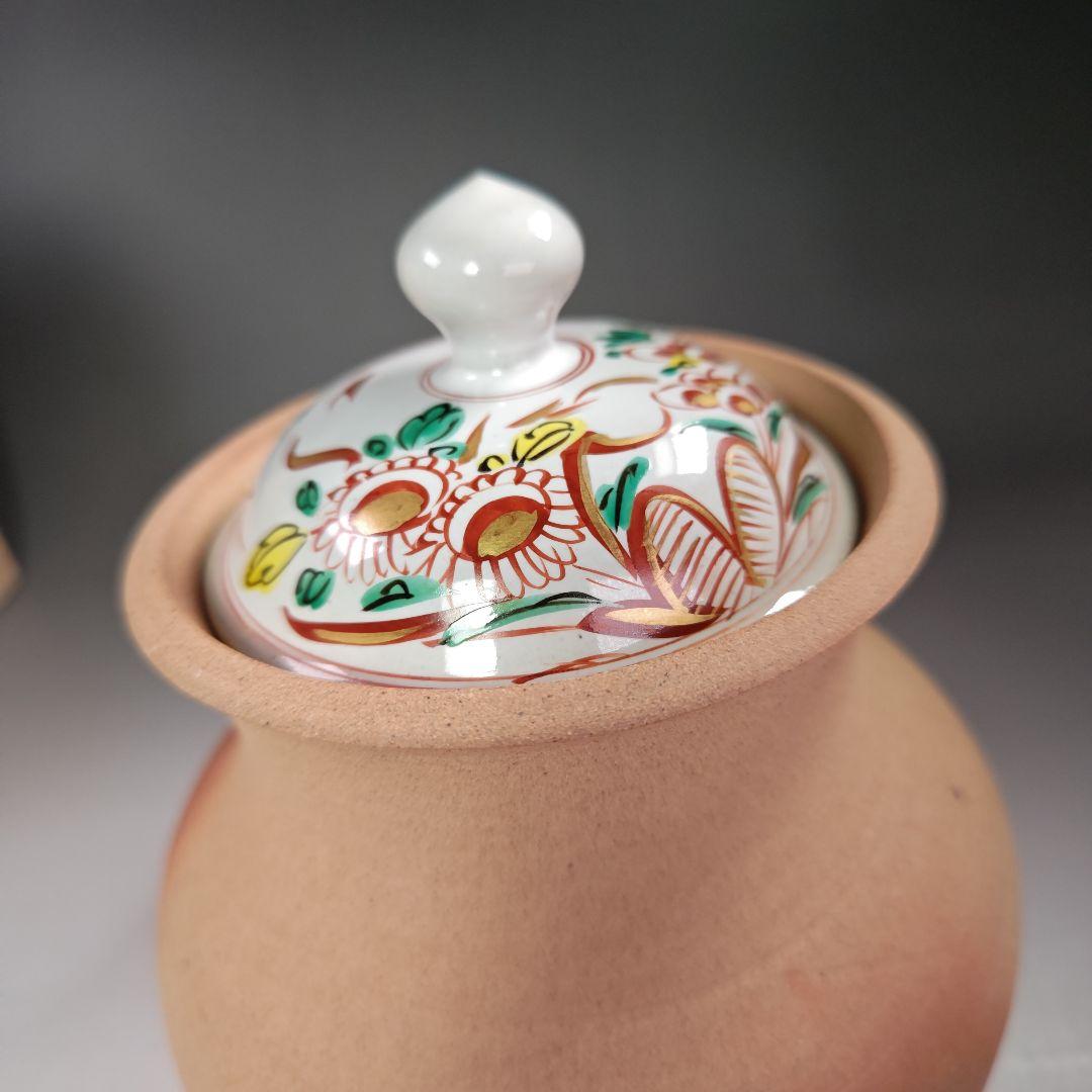 イ705 水指『大仙窯』『ハンネラ　水指』茶道具