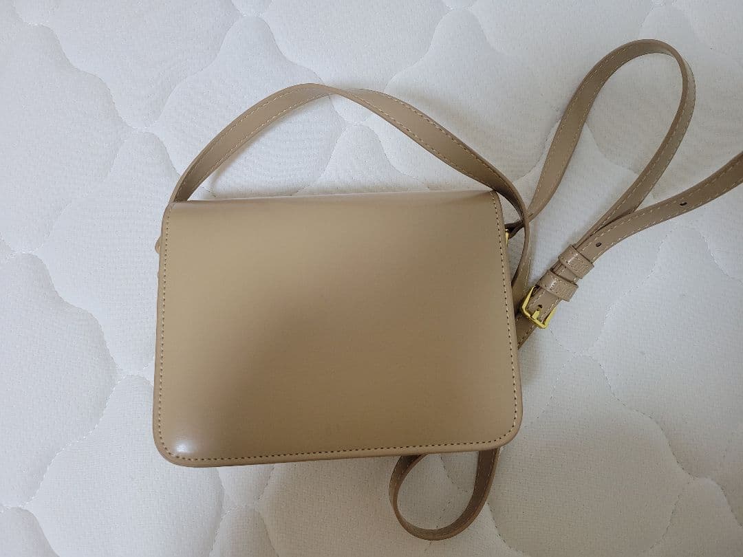 CELINE セリーヌ ベージュ ショルダーバッグ