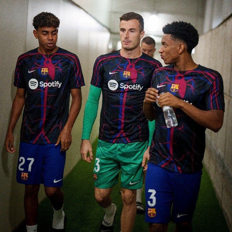 FC Barcelona x patta x nike ゲームシャツ　バルセロナ