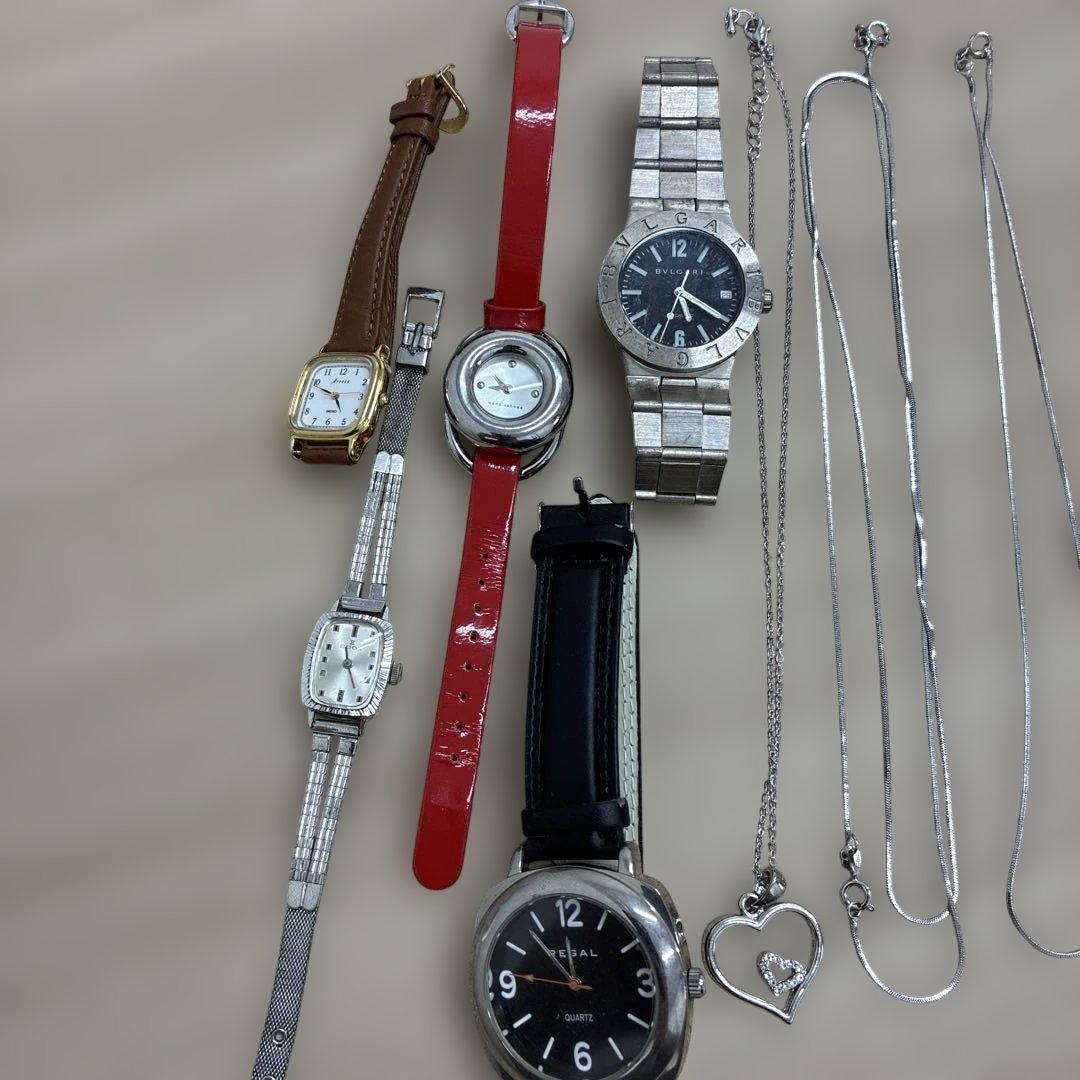 遺品整理　アクセサリー　ネックレス　イヤリング　ブレスレット　時計