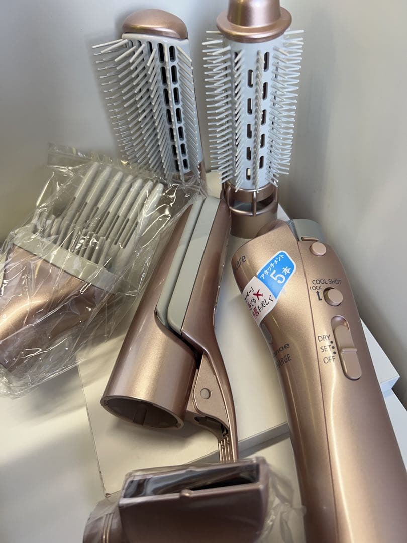 美品　EH-KN9F パナソニック　くるくるカールドライヤー　ナノケア