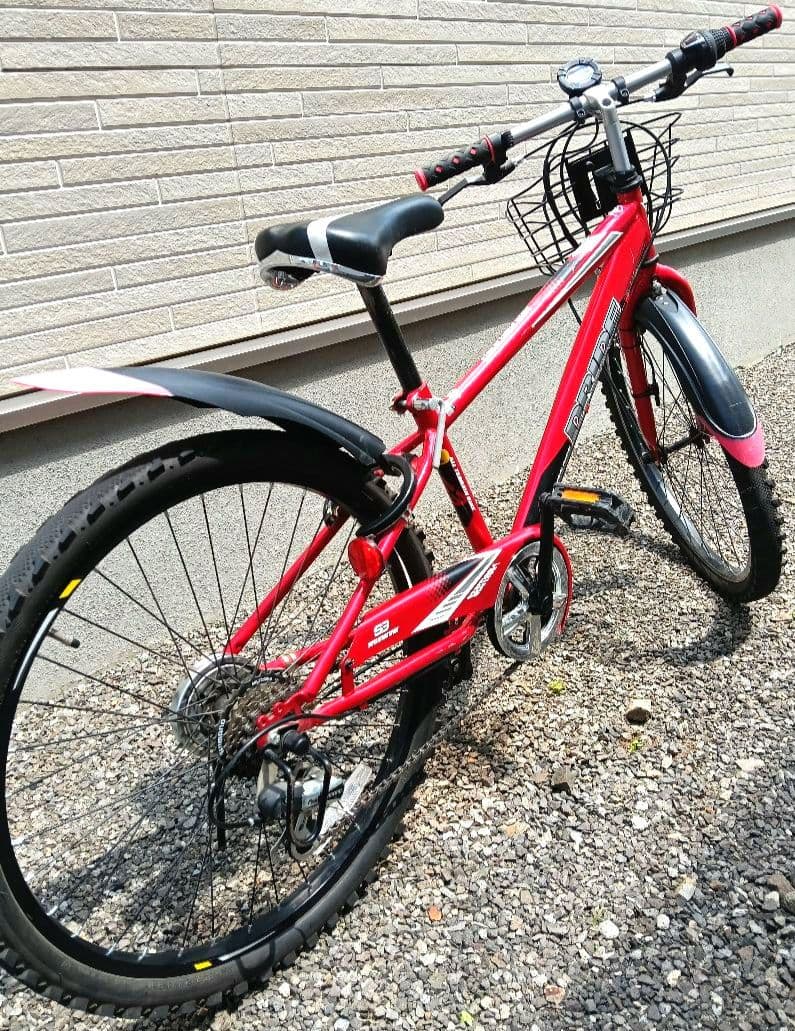 【札幌引取限定】24インチ 自転車 ドライドS3 246-Ⅰ 6段変速 レッド