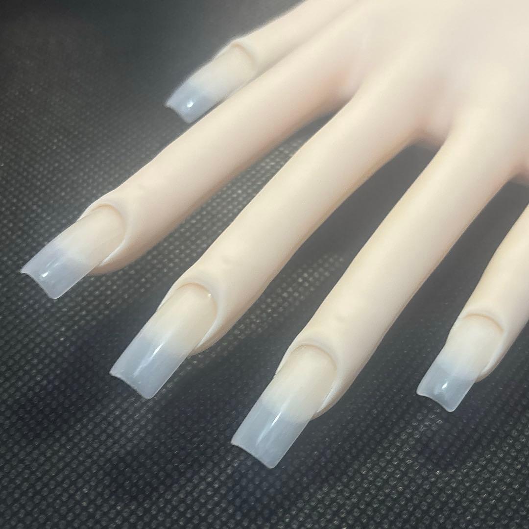 認定モデルハンド　ネイル検定　チップ付き