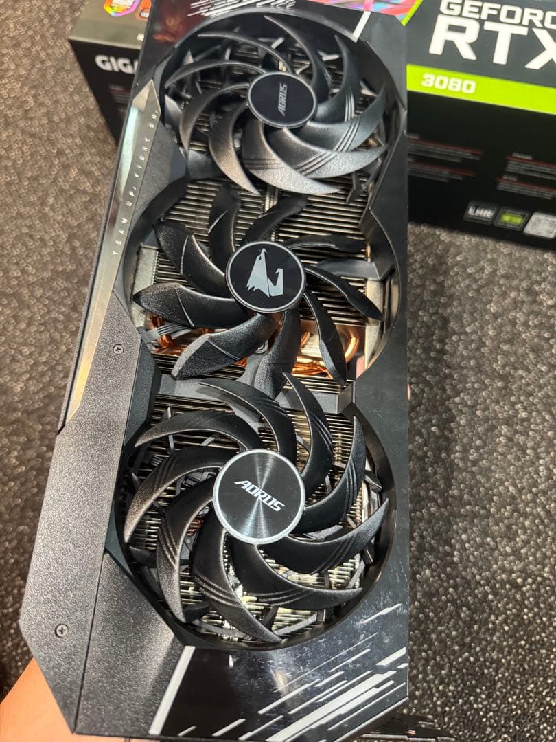 その他 AORUS GeForce RTX 3080 MASTER 10G