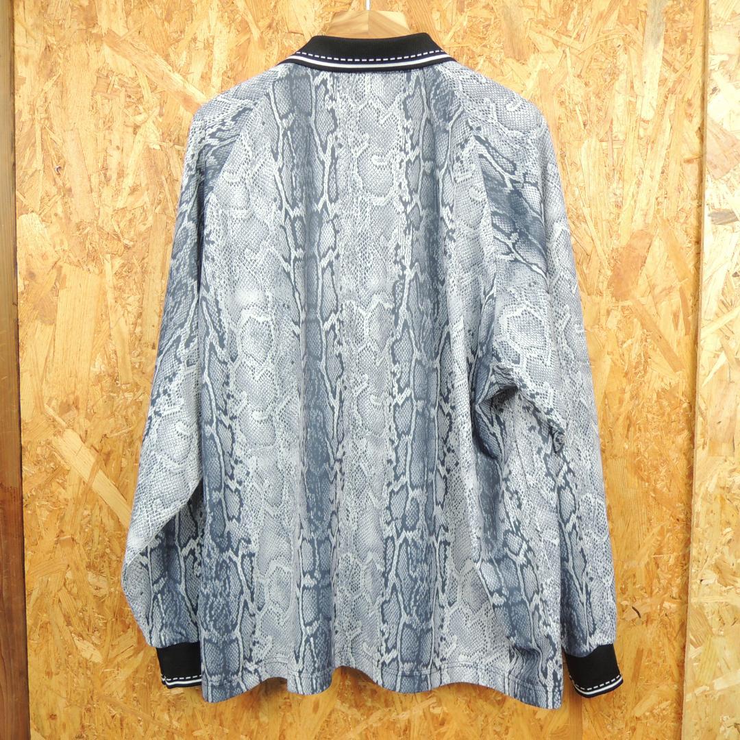 SOLARIS SPORTS ヘビ柄　長袖　ゲームシャツ　美品　サイズ2