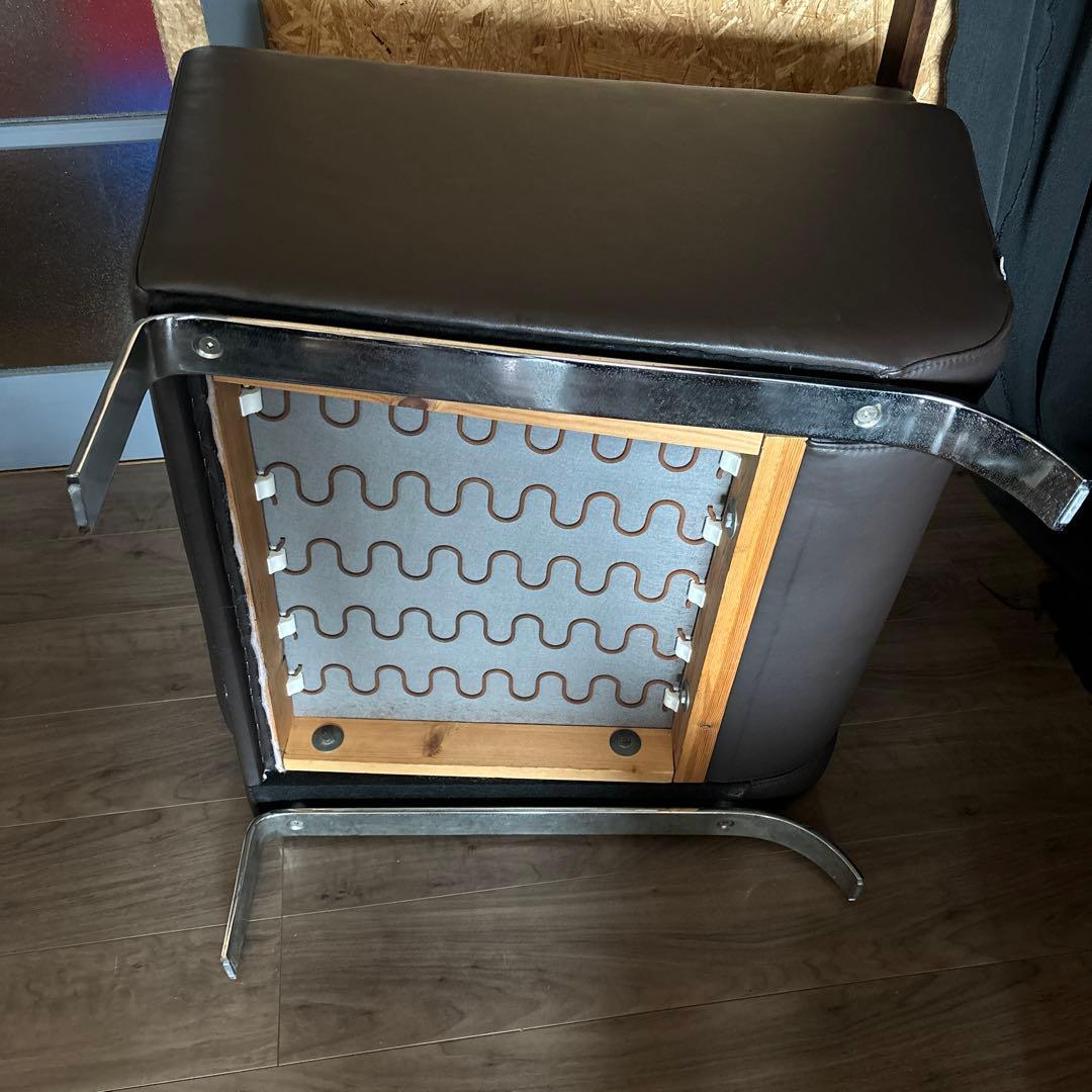 ボーコンセプト チェア 1人掛 シングルソファ レザー ブラウン ワンシーター①