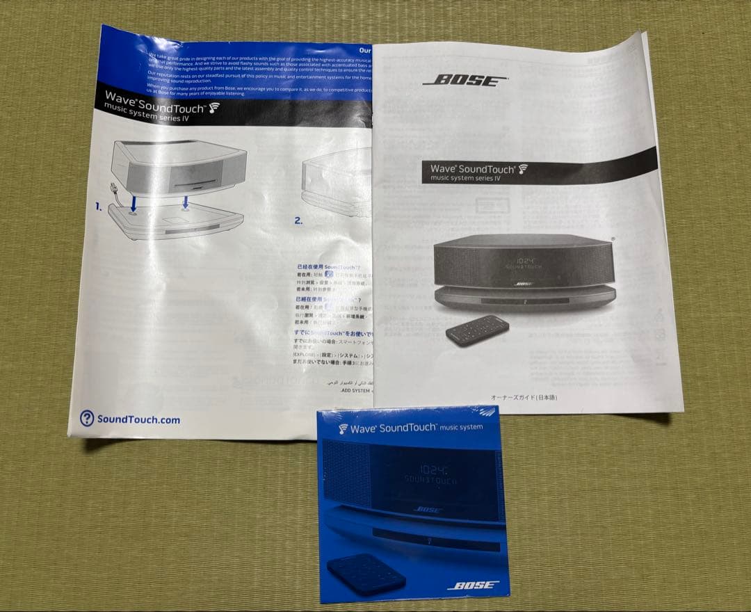 Bose Wave SoundTouch IV黒 ジャンク品