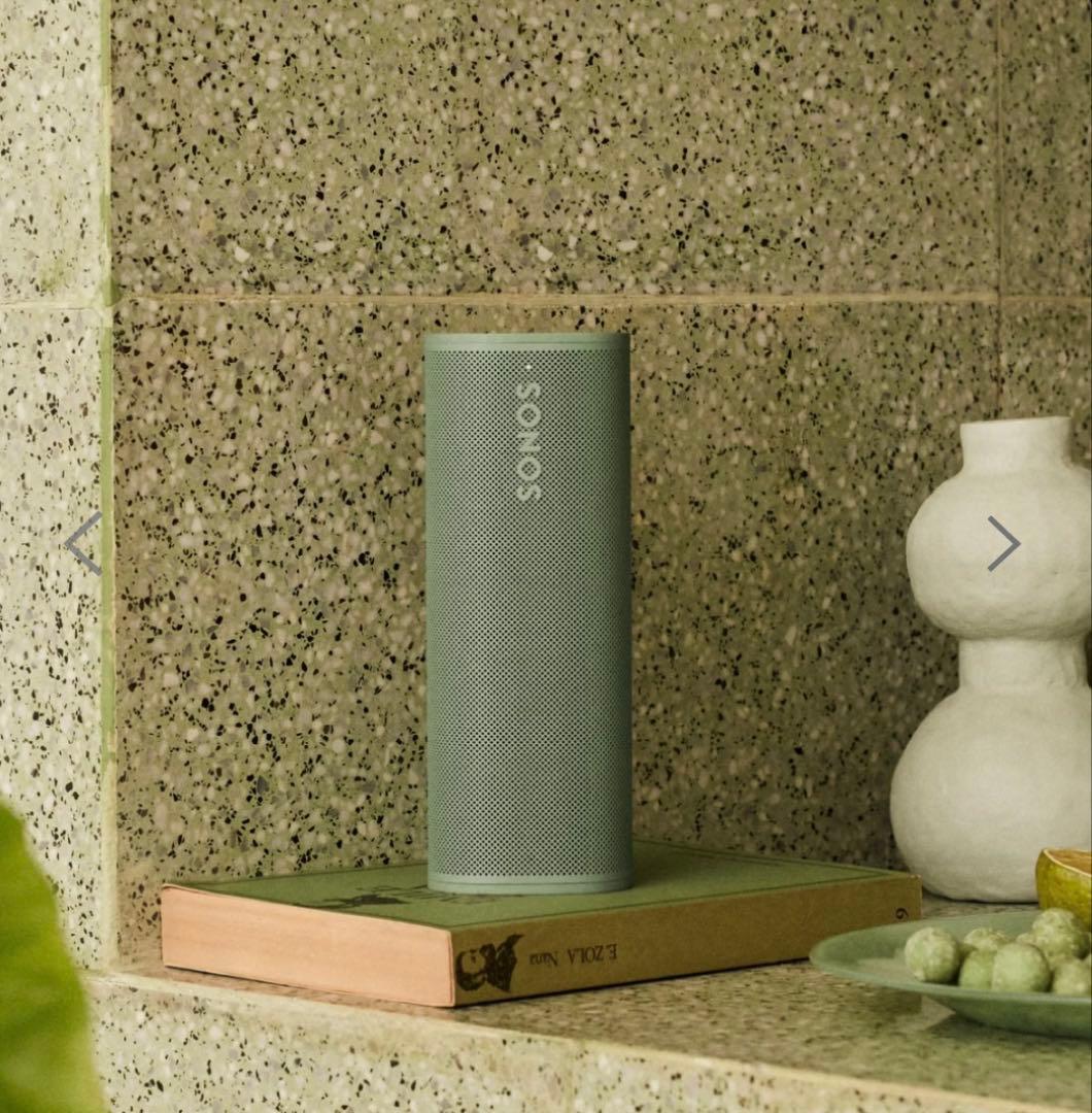 Sonos Roam2 スマートスピーカー Wi-Fi Bluetooth 緑