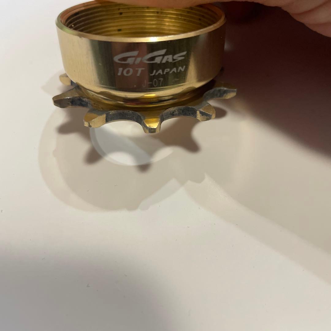 トラック　小ギア　10T ギガス　コグ　GIGAS ピスト　SUGINO
