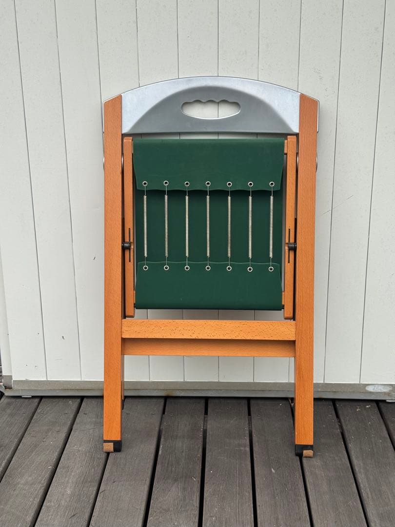 1990's ミッドセンチュリー ポストモダン 折りたたみチェア 2脚セット