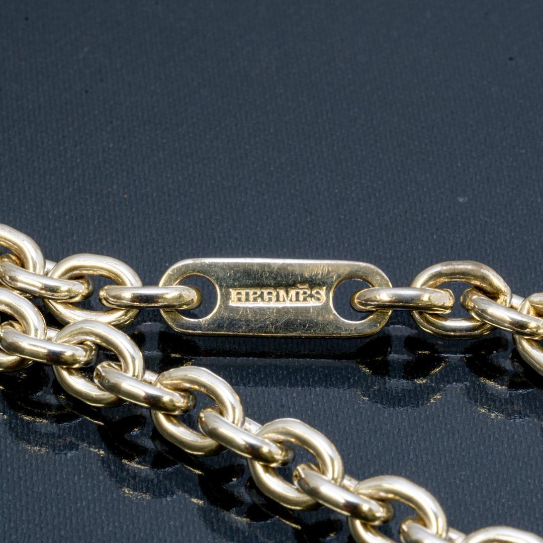 Hermès Chaine d'ancre charm key ring