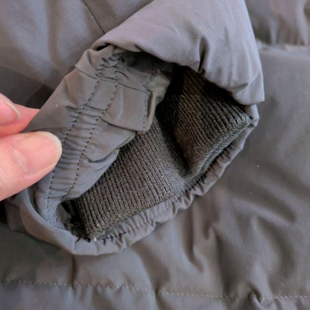 【現行】Theory ダウンコート ミドル丈 ブラック S フード欠品