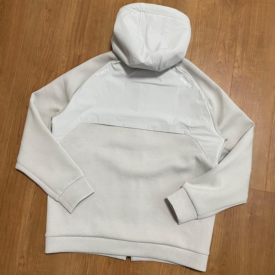 2025最新　定価4.7万　TFW49 フルジップ　パーカー　L グレー　ゴルフ
