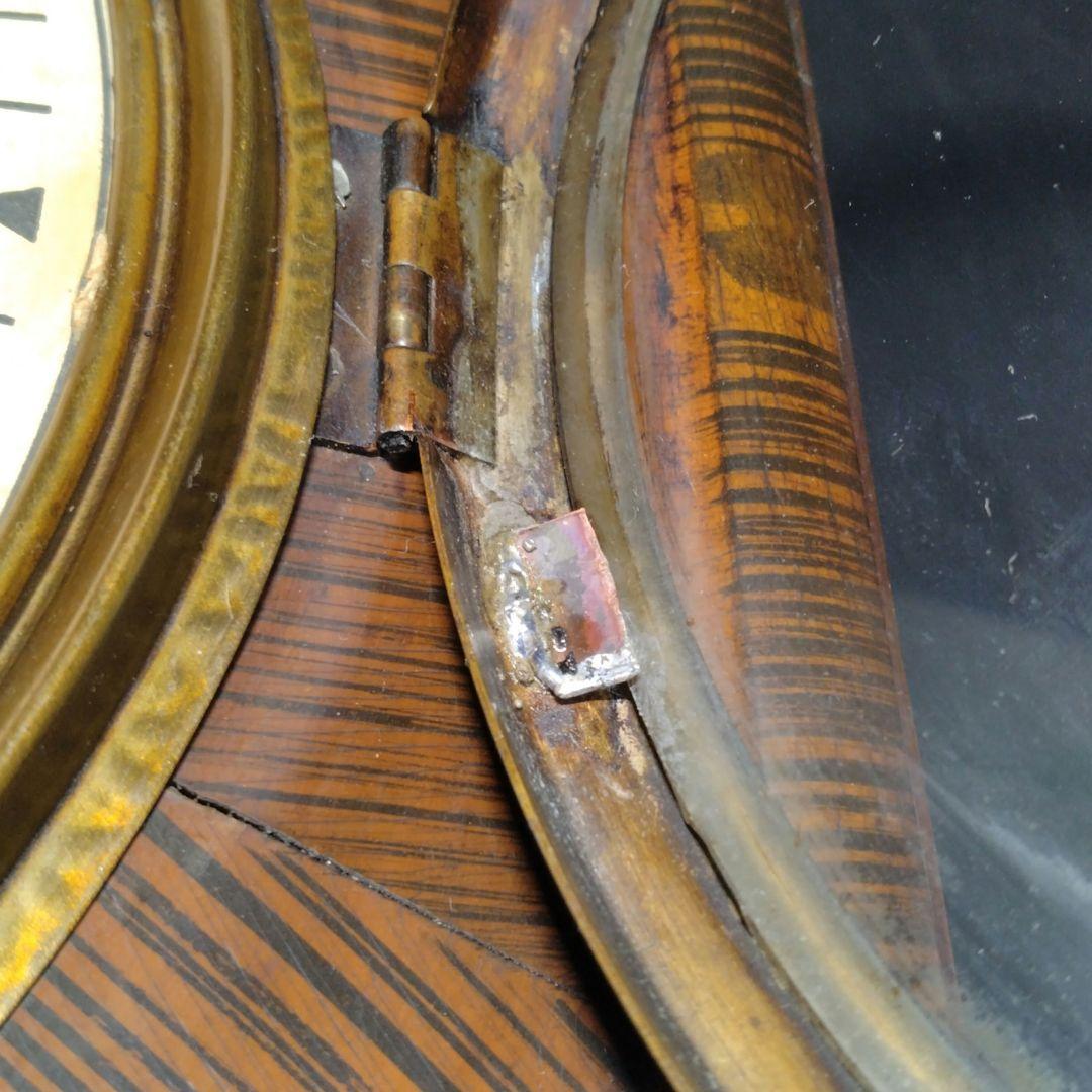 値下！精工舎SEIKO 大正五年八角形振り子時計 分解簡易整備注油済 動作良好品