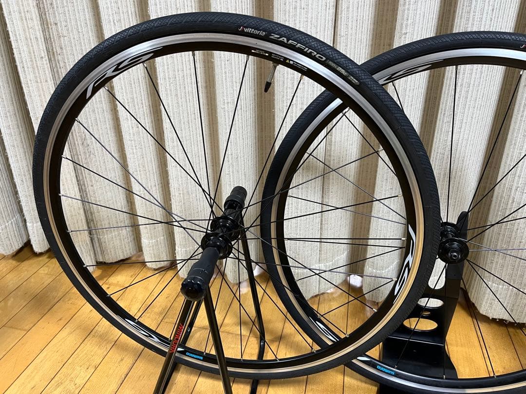 ★早い者勝ち！中古超美品！シマノWH-100RS前後+ザッフィーロ