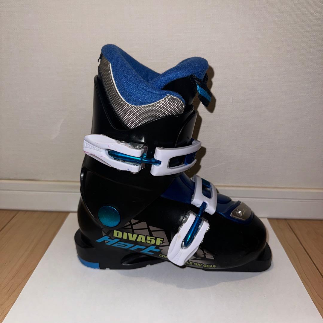 子供用 スキー板 シューズ ストック　3点セット