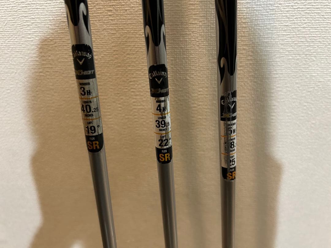 Callaway XHOTユーティリティセット 3U 4U 5U