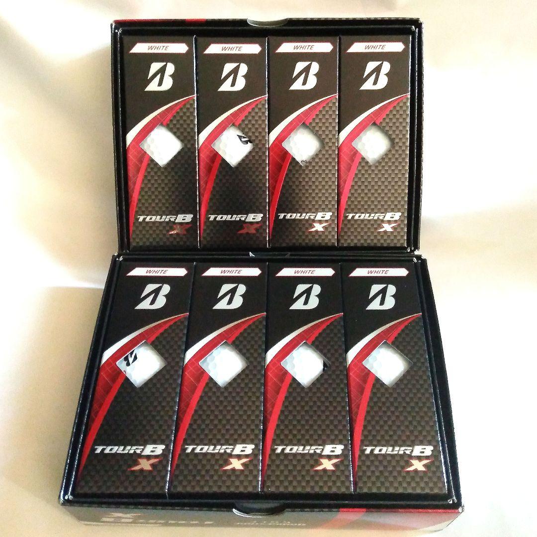 ブリヂストン　ツアーBX　ホワイト 新品未使用品　2ダース