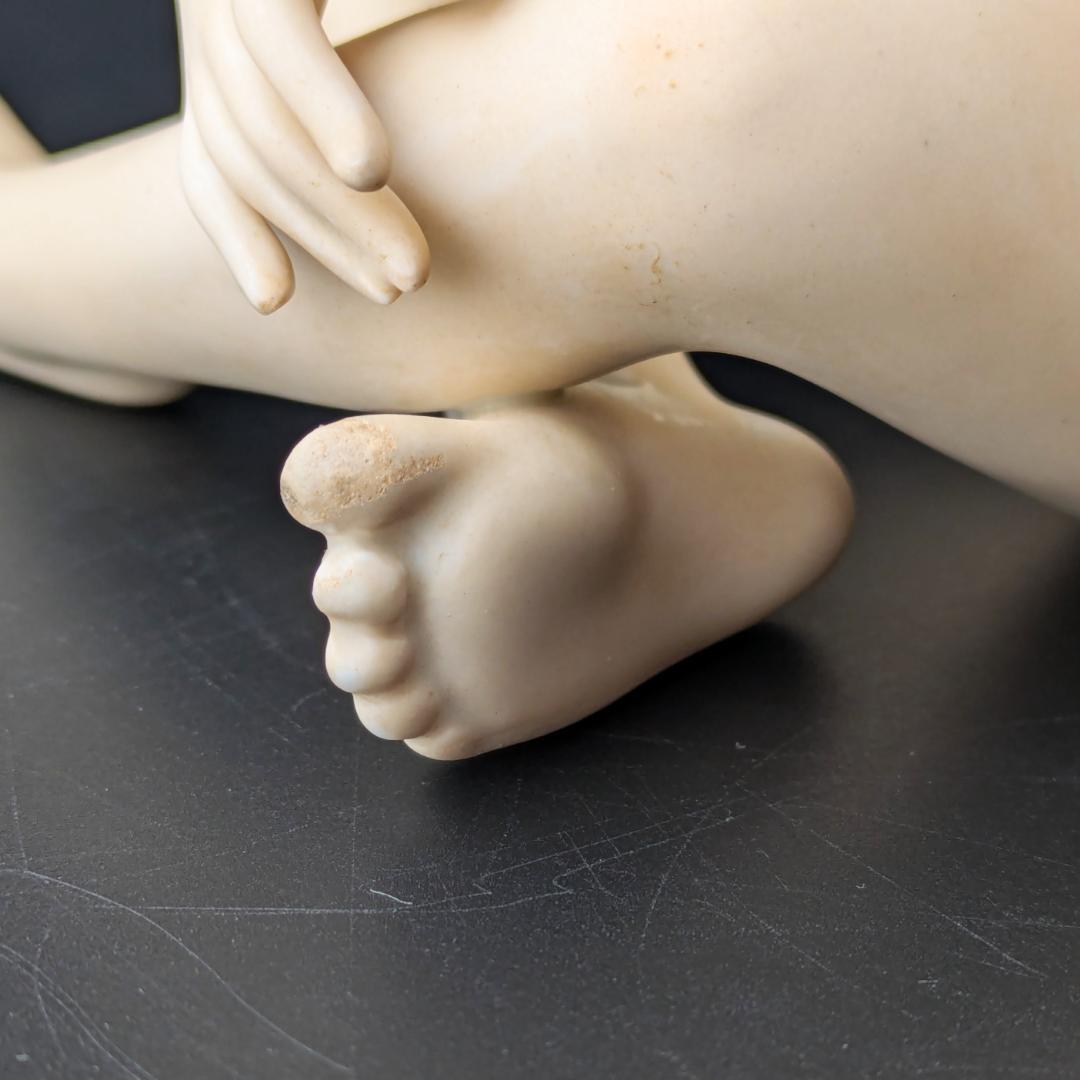 東ドイツ Wallendorf マット裸婦像 ヌード 18cm ヴィンテージ美品