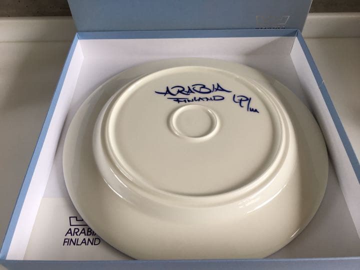 未使用 アラビア ARABIA バレンシア Valencia プレート 廃番品！