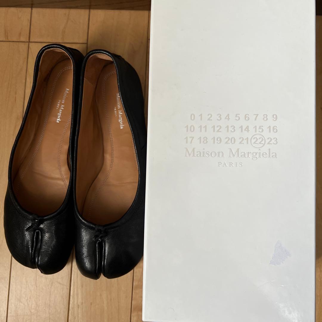 黒足袋バレエシューズ【MaisonMargiela】サイズ23.5〜24cm