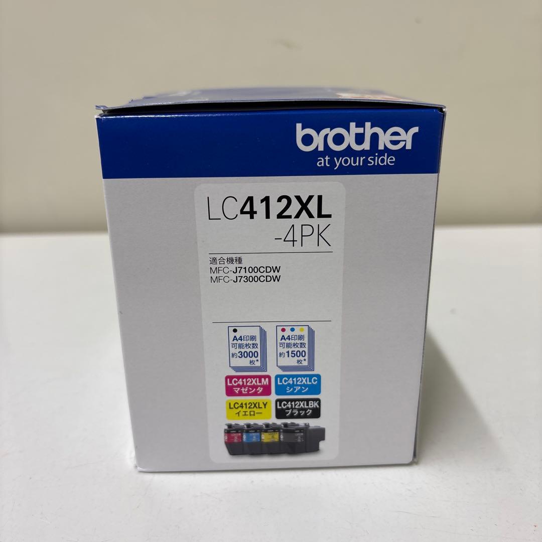 LC412XL-4PK brother 純正インクカートリッジ 大容量4色パック