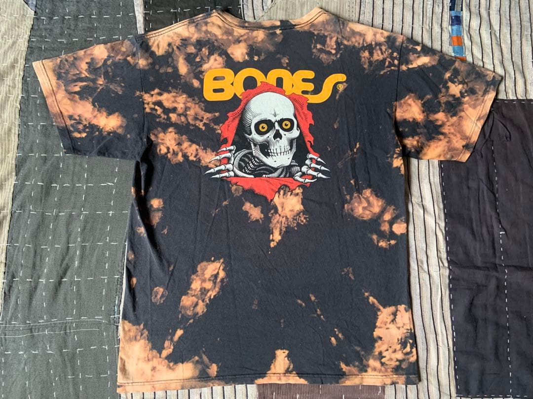 00s powell リッパー vtg Tシャツ タイダイ パウエル 覗き