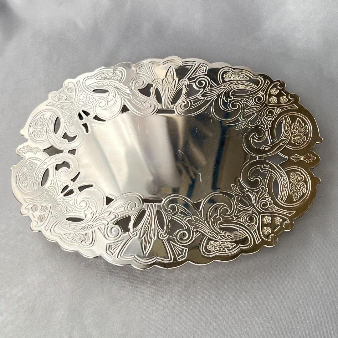 【Wallace】オーバルのティーセンター ティー / ポットスタンド 22cm