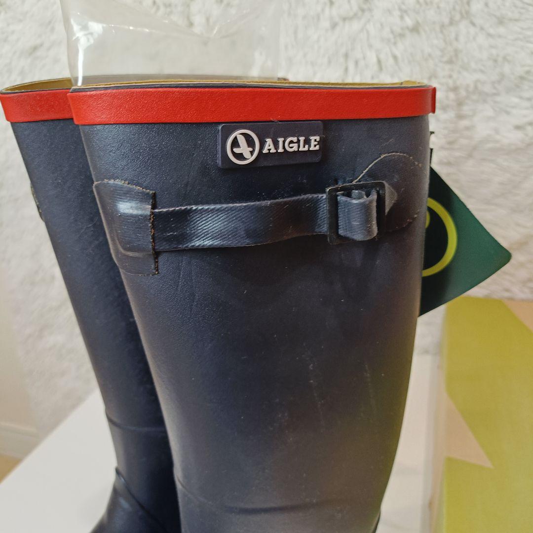 AIGLE CHANTEBELLE レインブーツ 38 タグ付 未使用