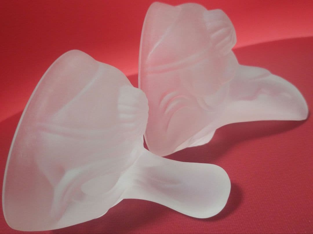 新品　未使用　出羽三山神社　クリスタル天狗盃　2個セット