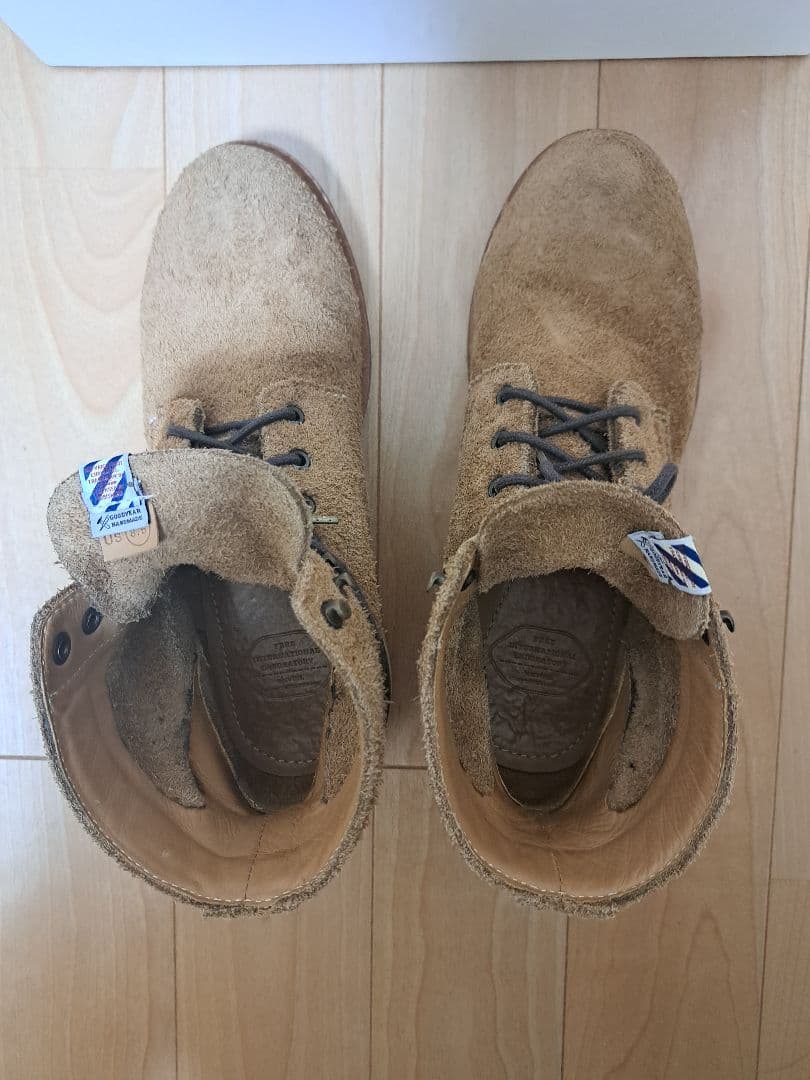 靴 visvim Virgil boots US8.5 26.5cm