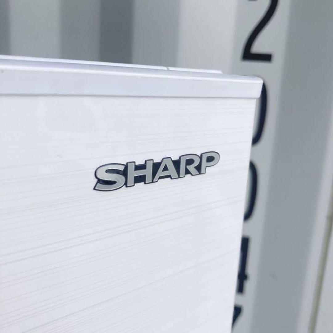 取付無料！SHARP左右付け替え可能ドアおしゃれさ大きめサイズ冷蔵庫！洗濯機