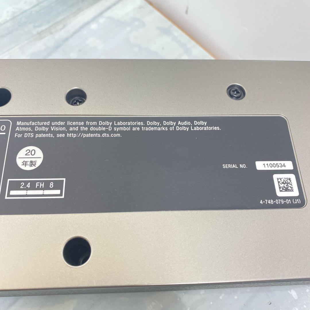 がんぼ　SONY ソニー　サウンドバー　HT-X8500 2020年製