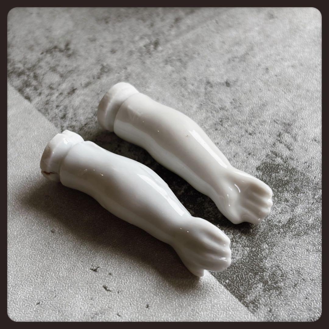 アンティーク チャイナヘッドドール　 ドールパーツセット ドイツ製