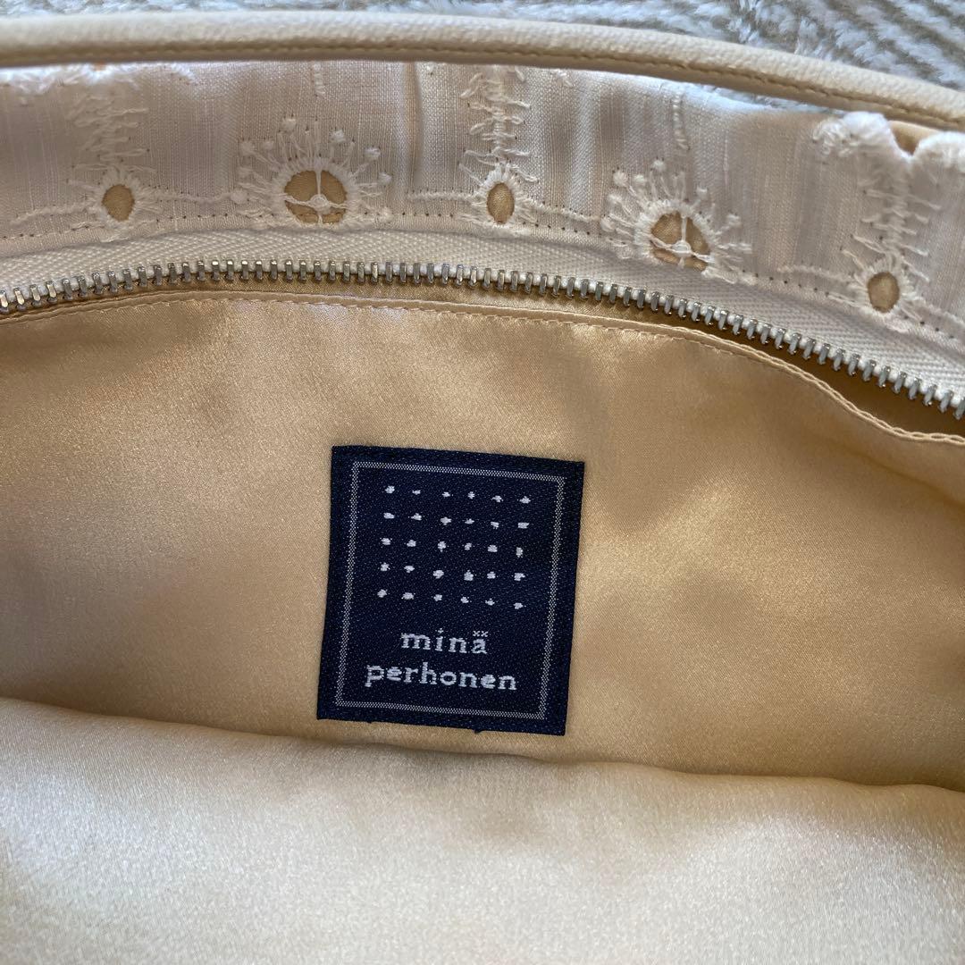 新品　未使用　タグ付　ミナペルホネン クッペ　バッグ　アネモネ　coupe