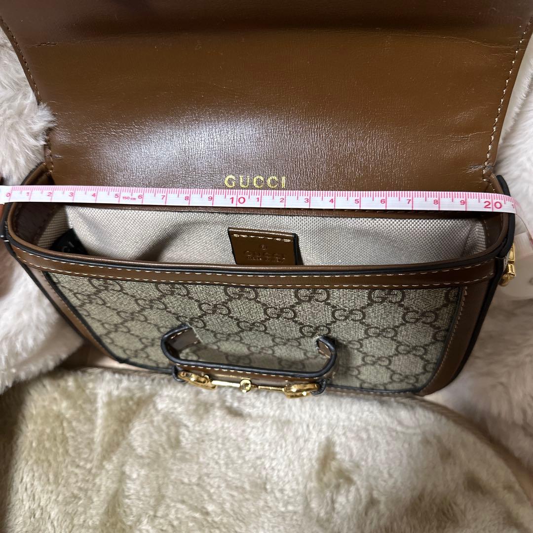 GUCCI GGキャンバス ショルダーバッグノベルティー