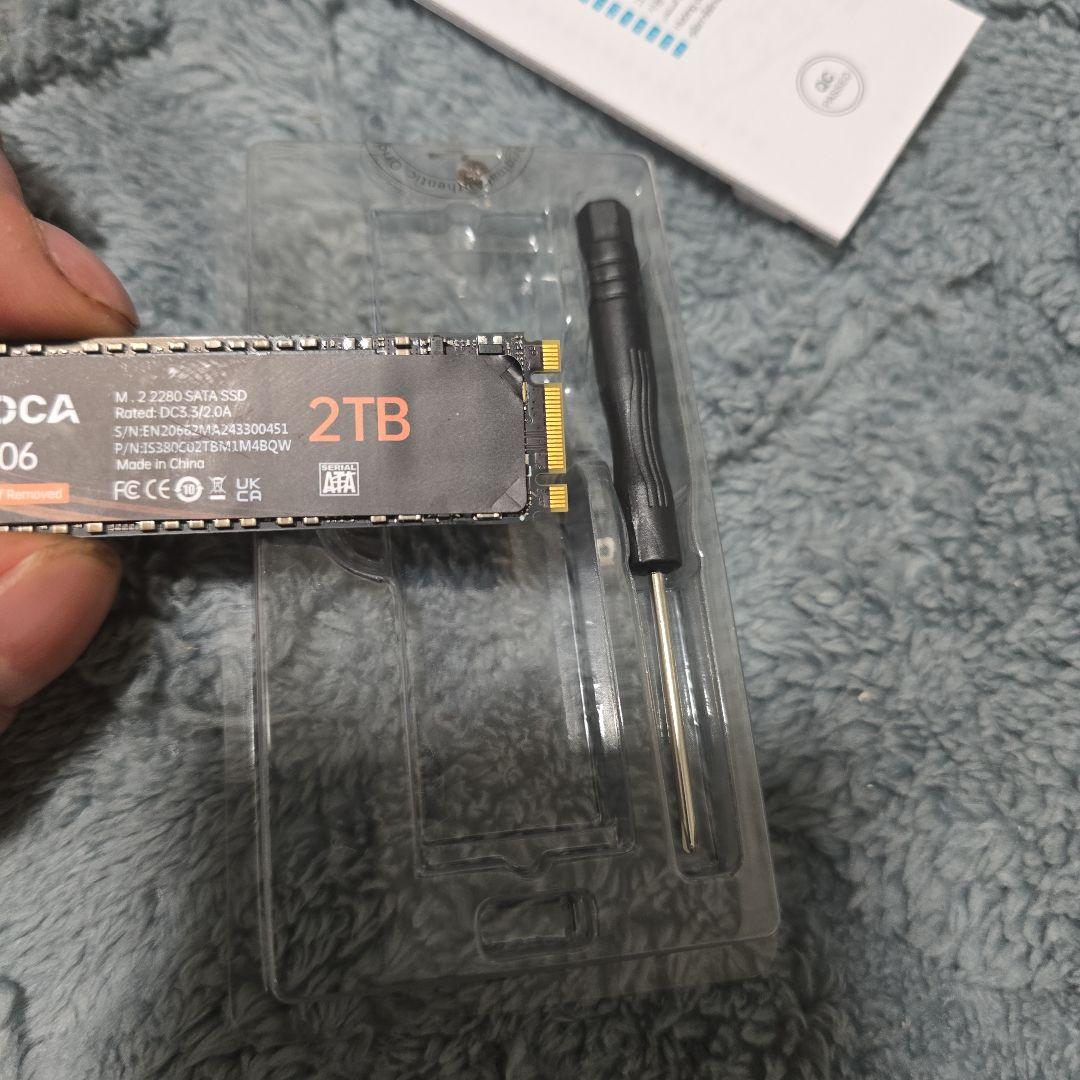 内蔵型SSD EDILOCA EN206 2TB SSD SATA