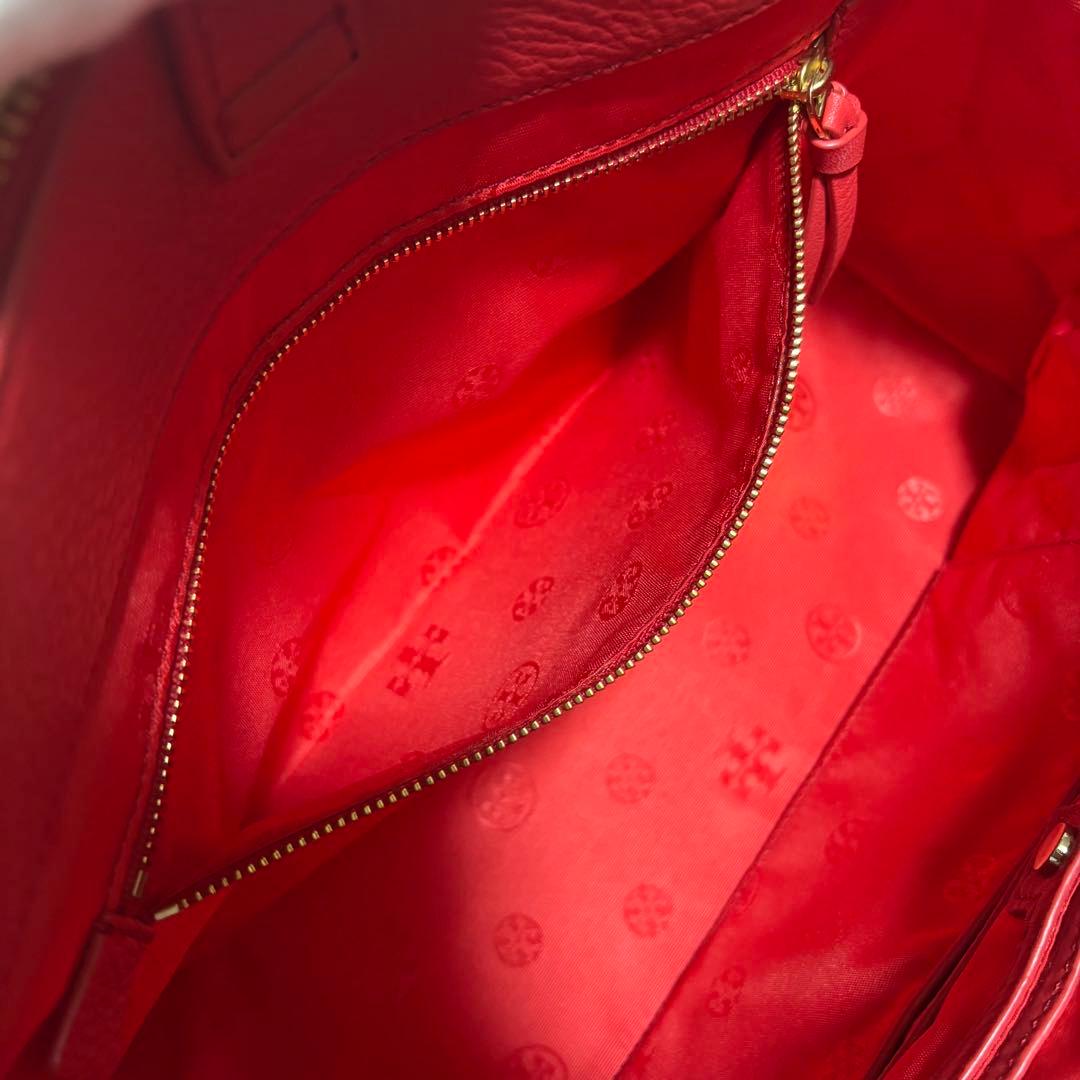 希少 トリーバーチ 2way ショルダーバッグ ゴールド金具 ターンロック