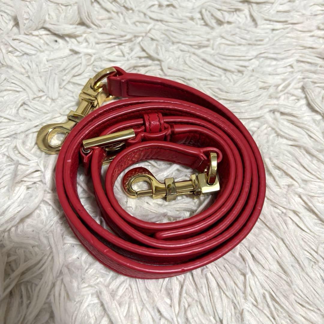 希少 トリーバーチ 2way ショルダーバッグ ゴールド金具 ターンロック