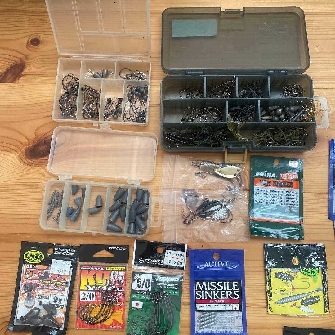 バス釣り　ワーム&ルアー　セット