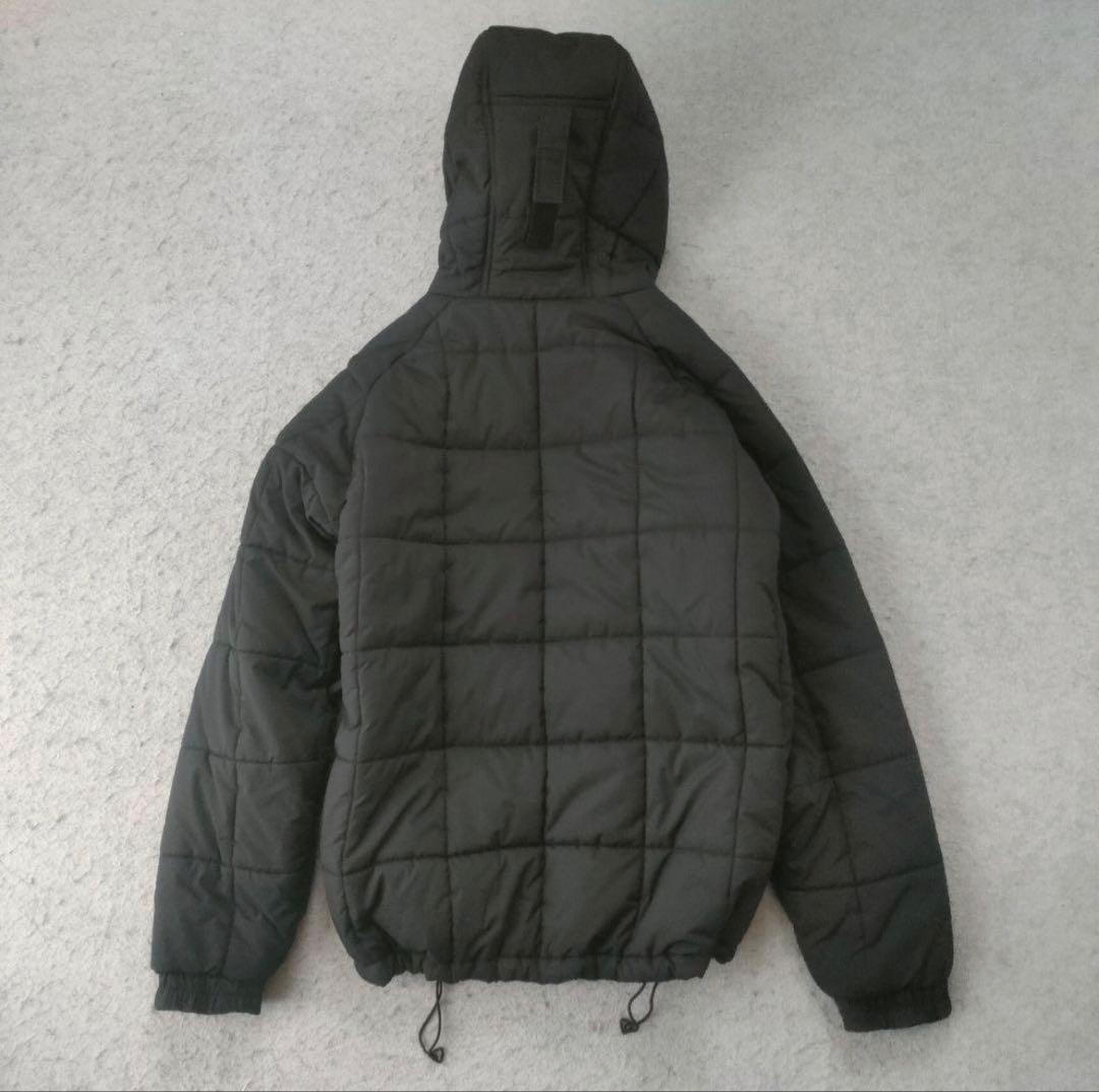 Columbia パファージャケット ブラック パフ フーディ